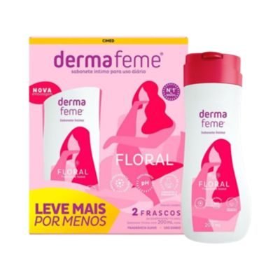 Sab. Íntimo Dermafemme c2 frasco 200ml cada